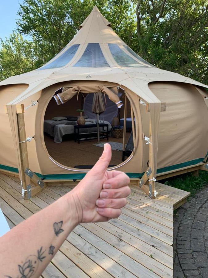 Romantic Luxus Glamping 3 Idestrup Exteriör bild