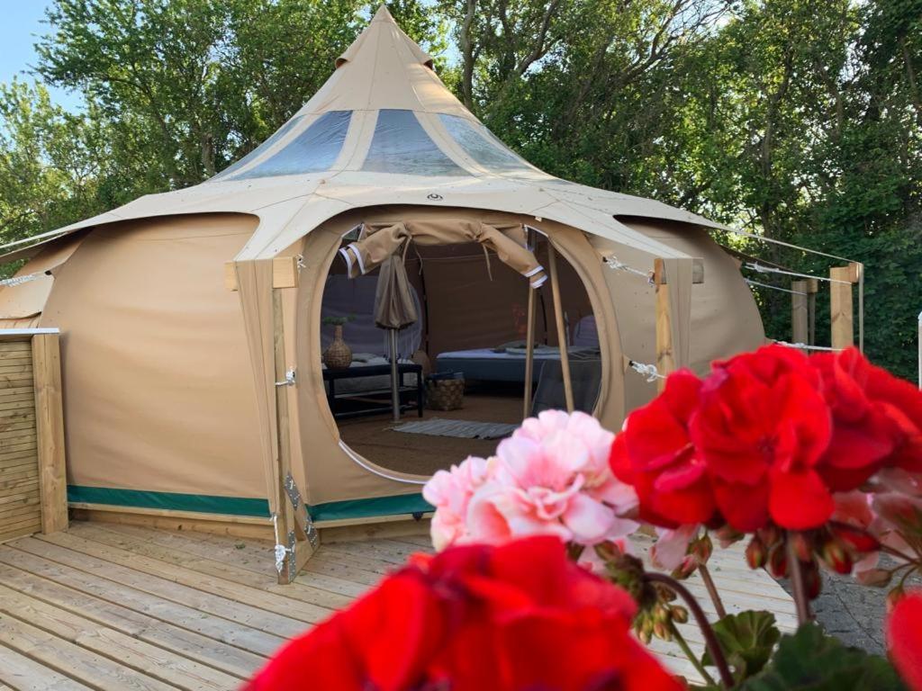 Romantic Luxus Glamping 3 Idestrup Exteriör bild